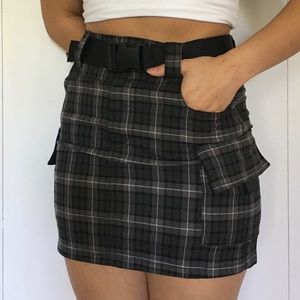 🌟2/$40 Garage Plaid Mini Skirt